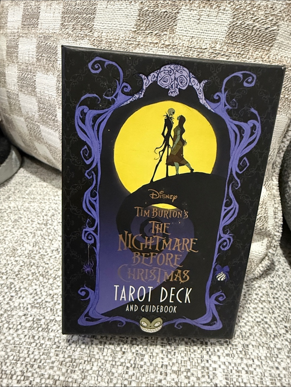 Disney The Nightmare Before Christmas Tarot Deck - Black, Purple & Yellow